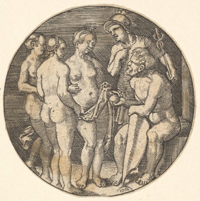Jugement de Paris copie, 16ème siècle - Barthel Beham