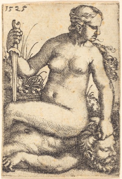 Judith Assise sur le Corps d