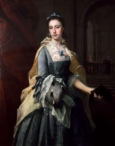 Portrait de Catherine Havers - Barthelemy (attr. to) Du Pan