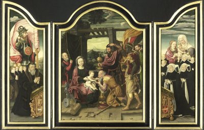 Triptyque avec l