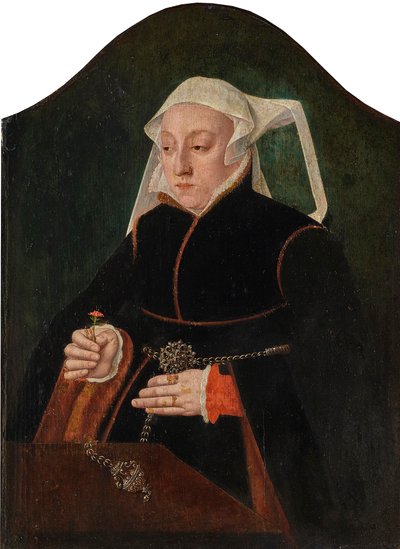 Portrait féminin - Bartholomäus Bruyn