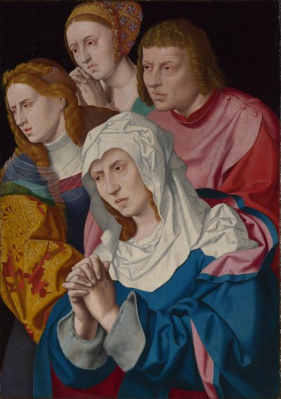 La Vierge, Saint Jean, Sainte Marie-Madeleine et une Sainte Femme, vers 1535 - Bartholomaeus Bruyn