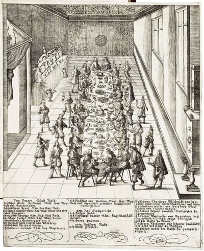 Repas festif à l