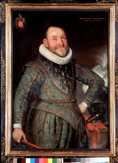 Portrait du poète français Théodore Agrippa d