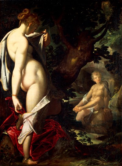 Hermaphrodite et Salmacis - Bartholomaeus Spranger