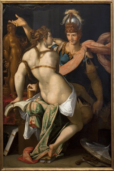Ulysse et Circé. Peinture de Bartholomeus Spranger (1546-1611), huile sur toile - Bartholomaeus Spranger