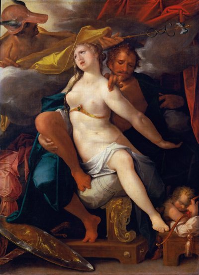 Vénus et Mars avertis par Mercure, vers 1586 - Bartholomaeus Spranger