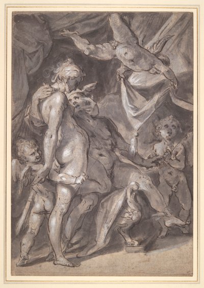 Vénus et Mercure - Bartholomaeus Spranger