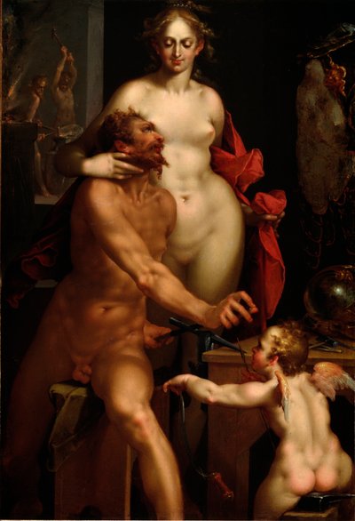 Vénus et Vulcain - Bartholomaeus Spranger