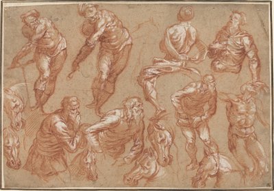 Études de figures - Bartholomaeus Spranger after Jacopo Tintoretto