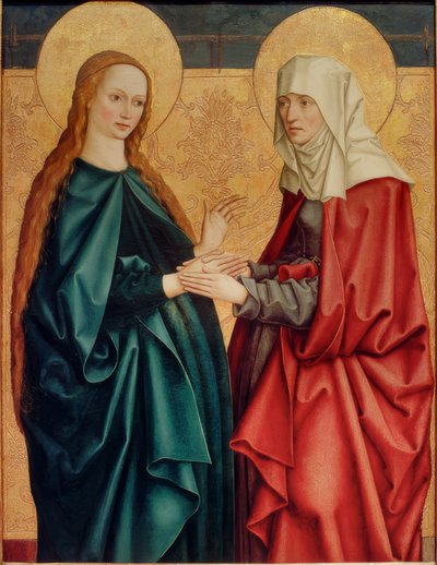 La Visitation de Marie - Bartholomäus Zeitblom