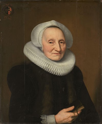 Portrait de Belia Claesdr (1566-en ou après 1652) - Bartholomeaus Sarburgh