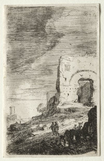 Les Thermes de Caracalla - Bartholomeus Breenberg