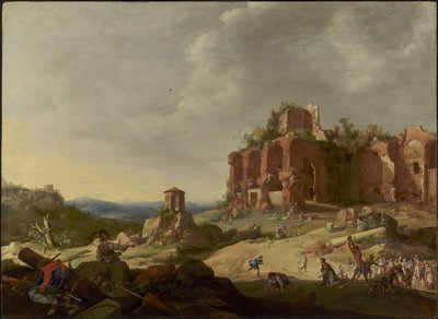 La lapidation de saint Étienne - Bartholomeus Breenbergh