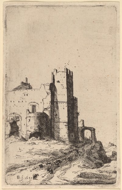 La ville de Leoni, près de Frascati - Bartholomeus Breenbergh