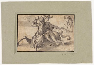 Hercule, Déjanire et le centaure Nessus - Bartholomeus Spranger