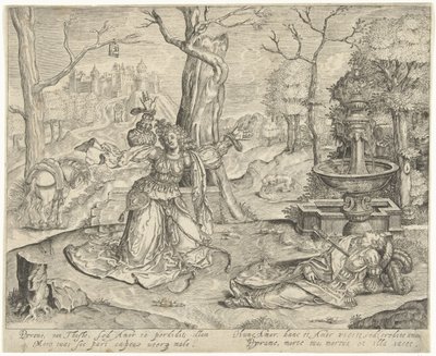Pyramus et Thisbe - Bartholomeus Willemsz. Dolendo