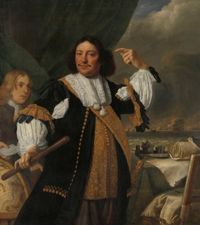 Aert van Nes (1626-1693), vice-amiral - Bartholomeus van der Helst