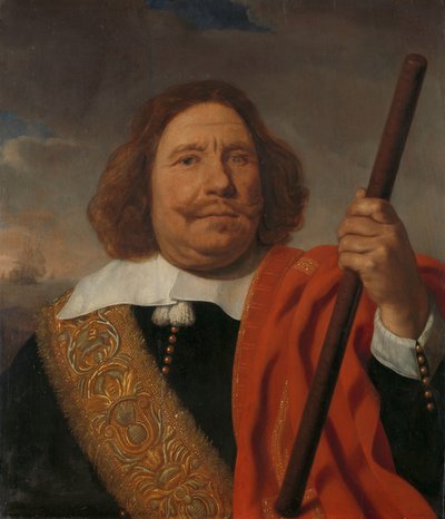 Egbert Meeuwsz Cortenaer (1605-65), vice-amiral, amirauté de la Meuse, Rotterdam - Bartholomeus van der Helst