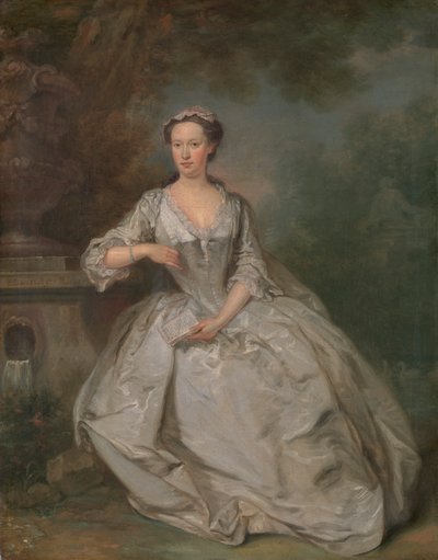 Une dame avec un livre - Bartholomew Dandridge