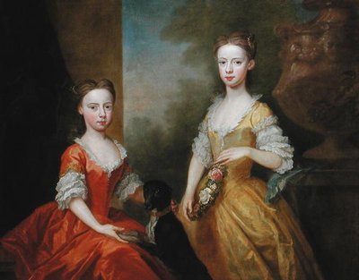 Les Filles de Scrope Egerton, 5e Comte et 1er Duc de Bridgewater, vers 1734 - Bartholomew Dandridge