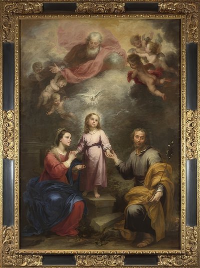 La Trinité céleste et terrestre - Bartolomé Esteban Murillo