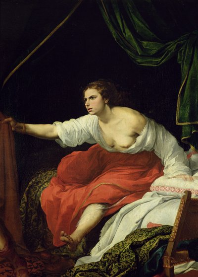 La femme de Potiphar (détail) - Bartolomé Esteban Murillo