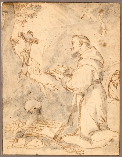 Saint François en prière - Bartolomé Esteban Murillo