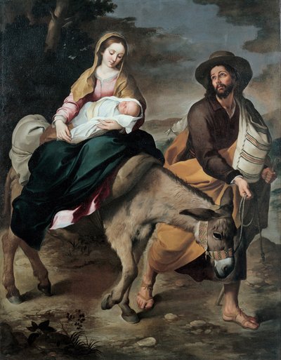 La Fuite en Égypte, entre 1645 et 1649 - Bartolomé Esteban Murillo