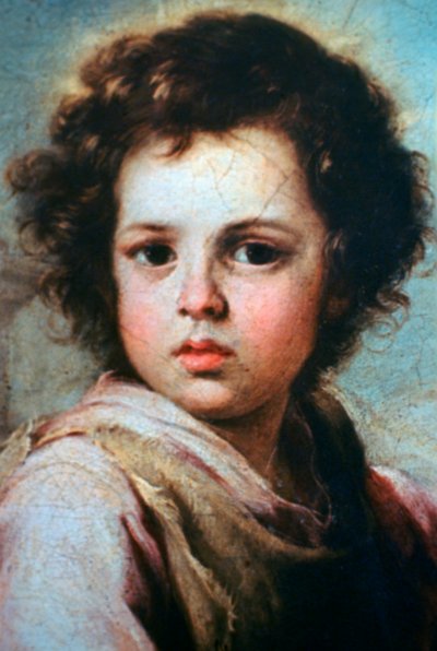 Le Bon Pasteur (détail), vers 1650 - Bartolomé Esteban Murillo