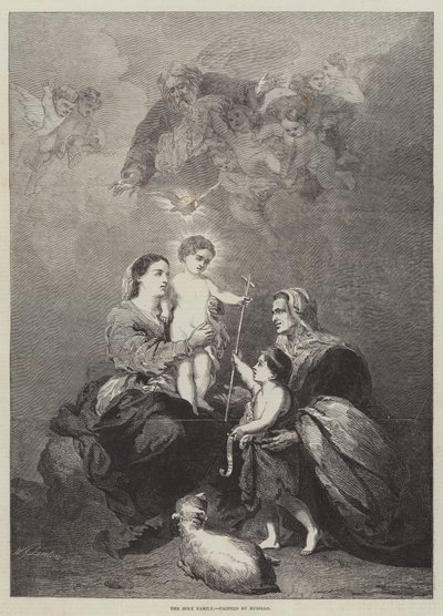 La Sainte Famille - Bartolomé Esteban Murillo