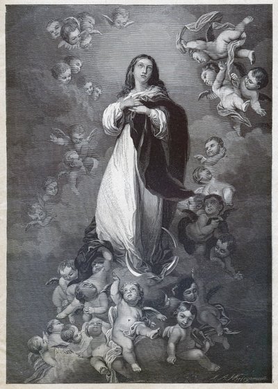 Immaculée Conception - Bartolome Esteban (after) Murillo