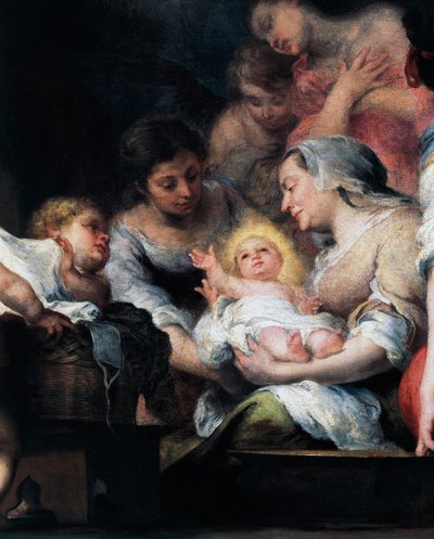 Naissance de la Vierge - Bartolomé Esteban Murillo