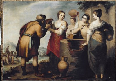 Rebecca et Éléazar au puits - Bartolomé Esteban Murillo