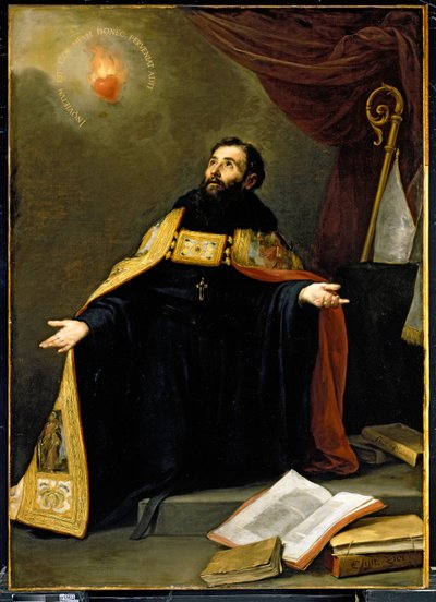Saint Augustin en extase - Bartolomé Esteban Murillo