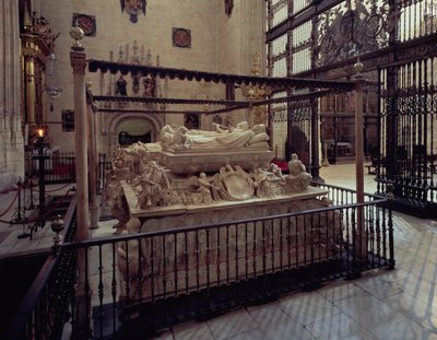 Tombe de Philippe le Beau (1478-1506) et Jeanne la Folle (1479-1555) vers 1519 - Bartolome Ordonez