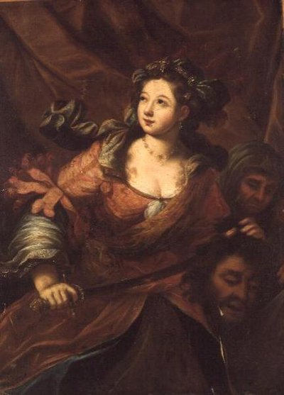 Judith quittant la tente d