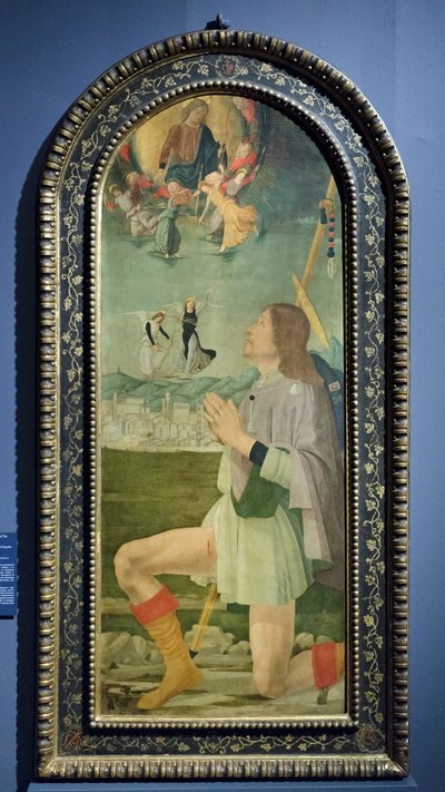 Saint Roch chasse la peste d