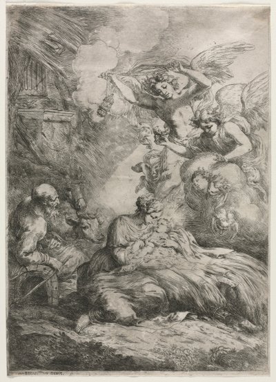 La Nativité - Bartolomeo Biscaino
