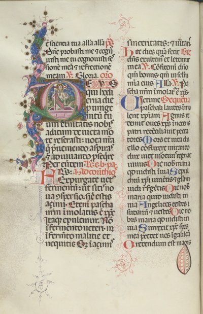 Missale : Fol. 192v : Résurrection du Christ, 1469 - Bartolomeo Caporali