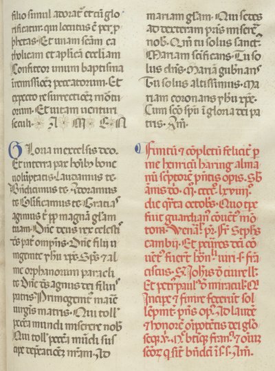 Missale : Folio 400 : Colophon - Bartolomeo Caporali