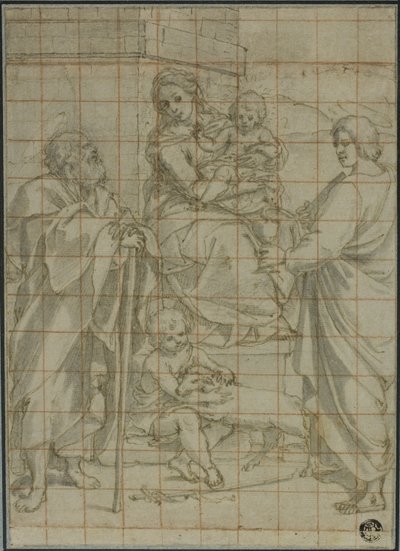 Sainte Famille avec Saint Jean l