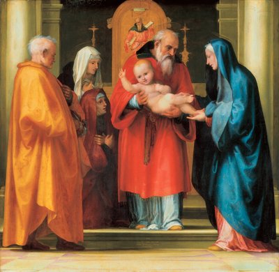 Présentation de Jésus au Temple (détail) - Bartolomeo Fra