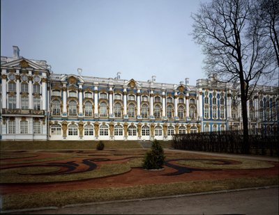 Vue du palais Catherine (Tsarskoïe Selo) réalisé par l