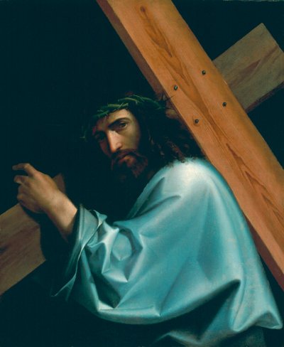 Christ portant la croix, par Montagna, Bartolomeo (1449-1523) - Bartolomeo Montagna