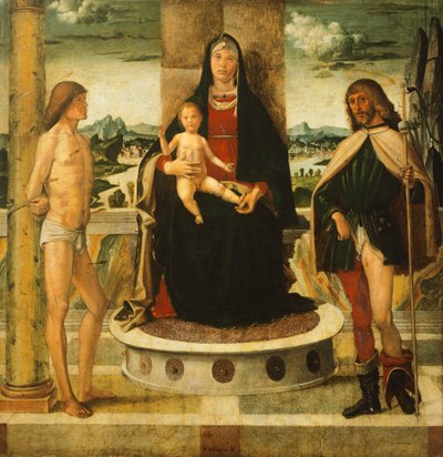 Madonna avec Enfant et Saints - Bartolomeo Montagna