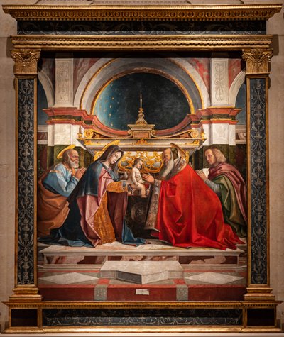 Présentation de Jésus au Temple - Bartolomeo Montagna