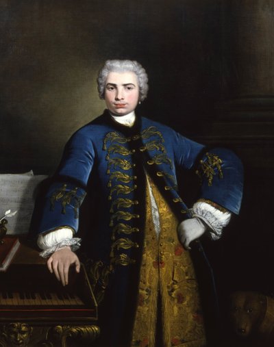 Portrait du chanteur Farinelli Carlo Broschi 1705-1782, 1734 - Bartolomeo Nazari