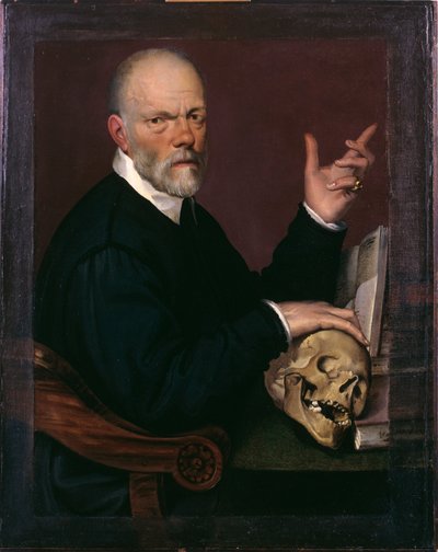 Portrait du docteur, Carlo Fontana - Bartolomeo Passarotti