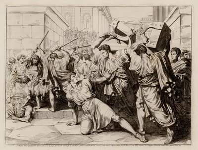 Mort de Tiberius Gracchus - Bartolomeo Pinelli